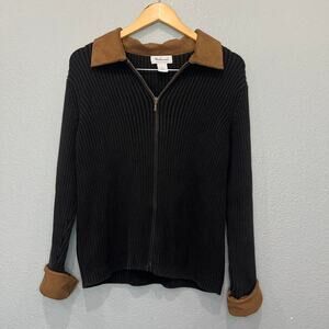 Westbound brown and black zip